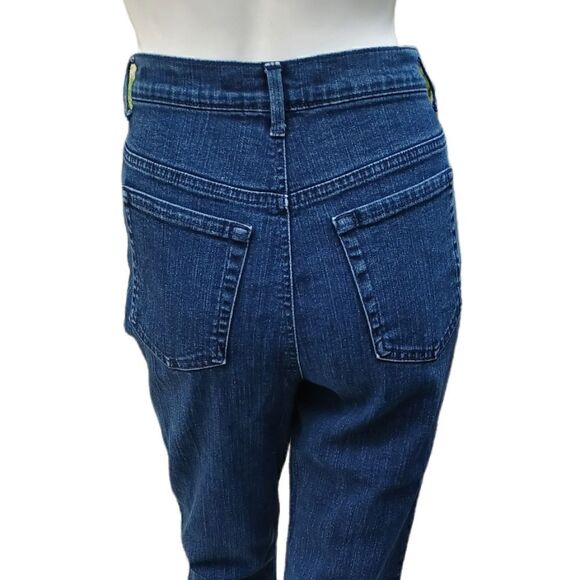 542810..Gloria Vanderbilt Crop Jeans Size 8 , W28" 17" Inseam 11"Rise - Picture 4 of 5